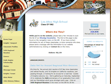 Tablet Screenshot of losaltoshigh62.org